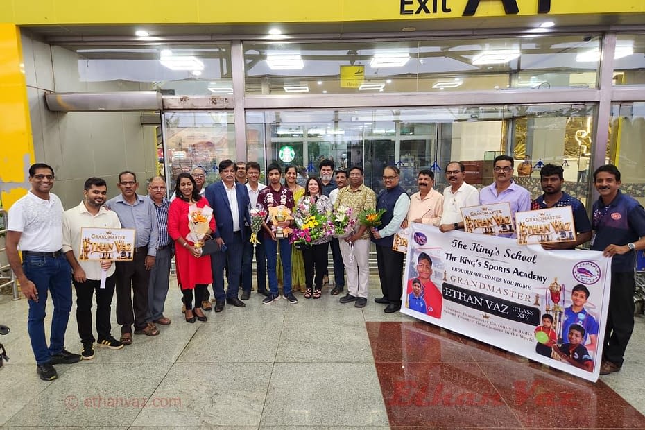 Homecoming of a Grandmaster: Ethan Vaz Returns to a Hero's Welcome in Goa